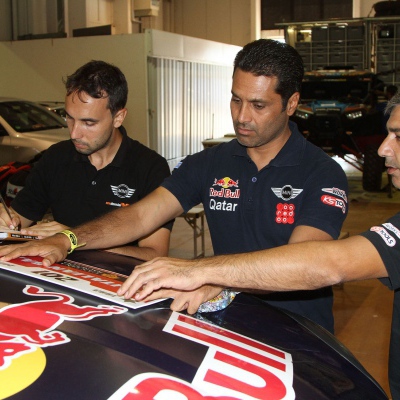 Al-Attiyah con la Mini, Italian Baja da favorito.