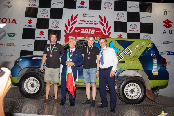 Italian Baja 2018 Champions on a mission