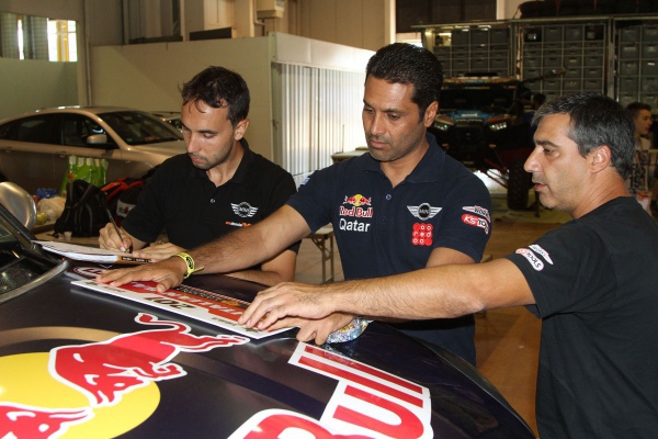 Al-Attiyah with his Mini is the favorite one at the Italian Baja